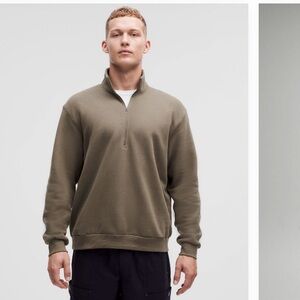 Men's Steady State Half Zip Sweater - Nomad Size M